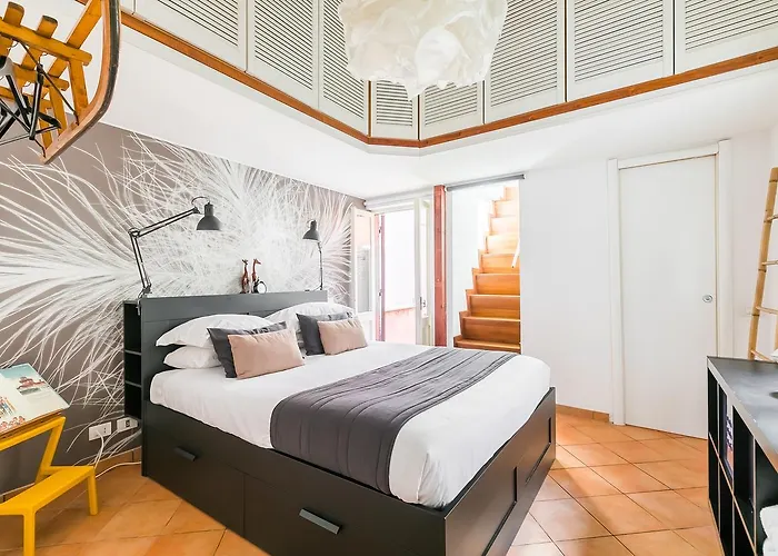 Apartment (67 m²), 1 Schlafzimmer und 1 eigene Badezimmer in Trastevere